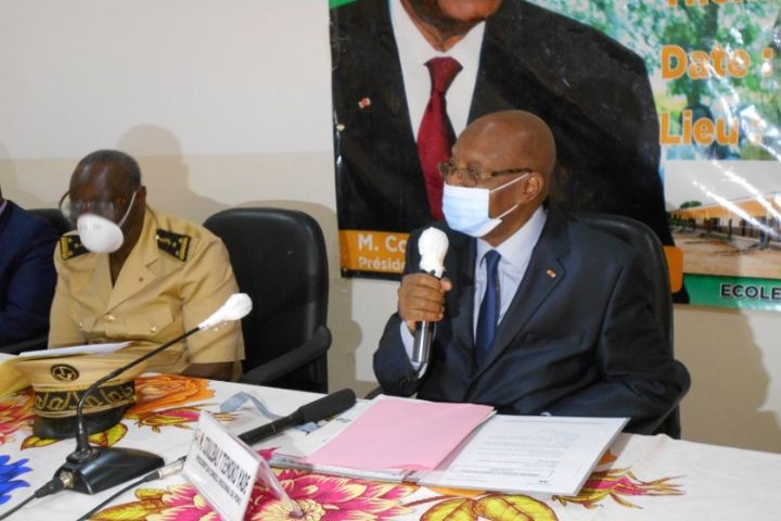 Le budget du conseil régional du Poro réduit de 300 millions