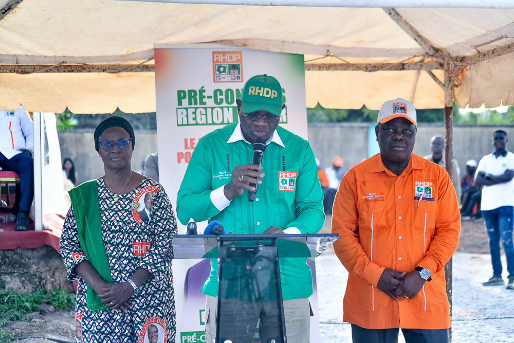 Pré congrès de la région du Belier à Toumodi : 