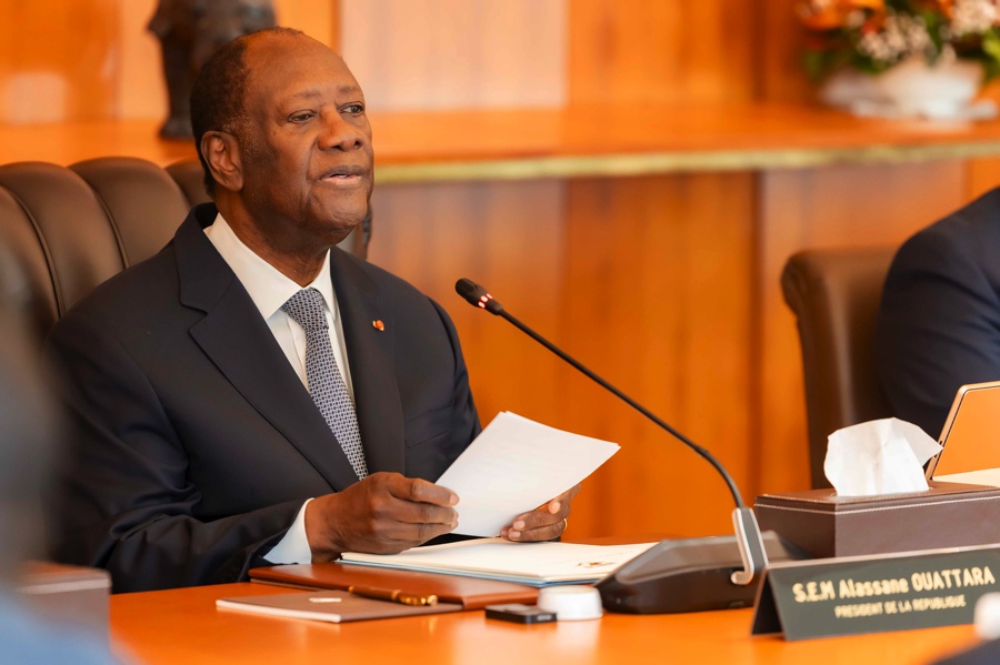 Discours prononcé par le Président de la République, Son Excellence Monsieur Alassane OUATTARA, ce mercredi 7 janvier 2026, lors du premier Conseil des Ministres de l'année 2026