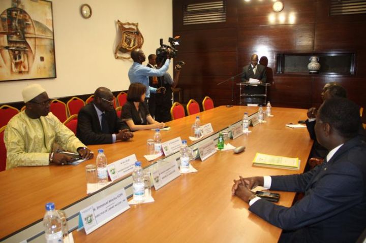 Rencontre d’adieu du directeur des opérations, M. Ousmane Diagana