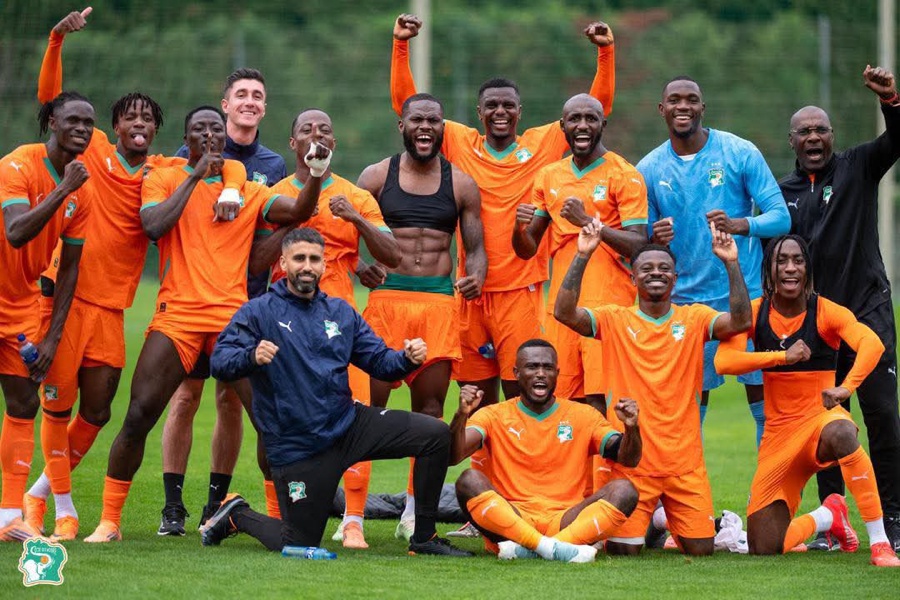 Préparation CAN MAROC 2025 : Zaha et Diomandé offrent la victoire (2-0) à l’Équipe Orange lors de l’opposition interne à Marbella