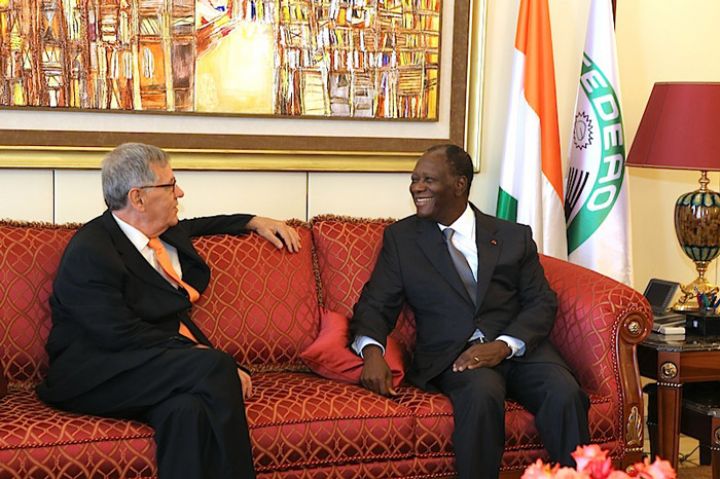 Le Chef de l’Etat a eu un entretien avec l’Ambassadeur d’Allemagne