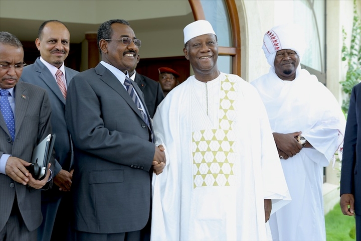 Le Chef de l’Etat a reçu un Emissaire du Président du Soudan