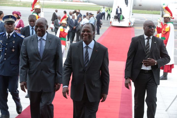 Le Président Alassane Ouattara est rentré de France ce dimanche