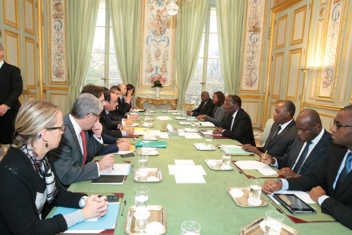 Coopération France-Côte d’Ivoire/Hollande à Ouattara : «Nous voulons des élections transparentes»