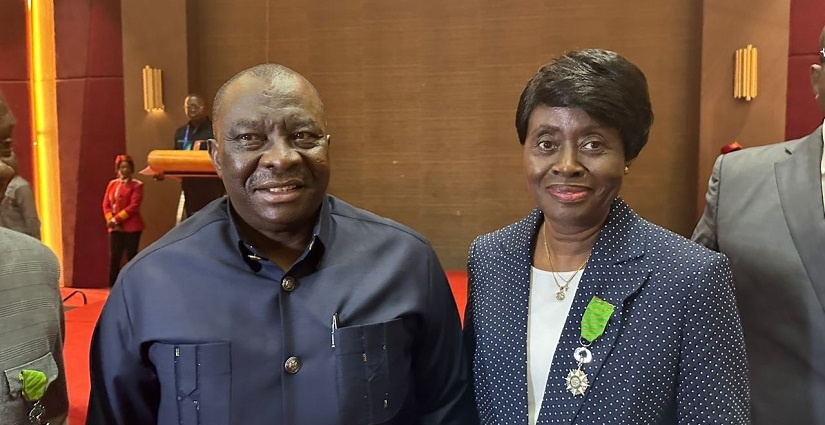 SARA 2023: Mme Amoakon Béatrice distinguée Chevalier dans l’Ordre du Mérite agricole