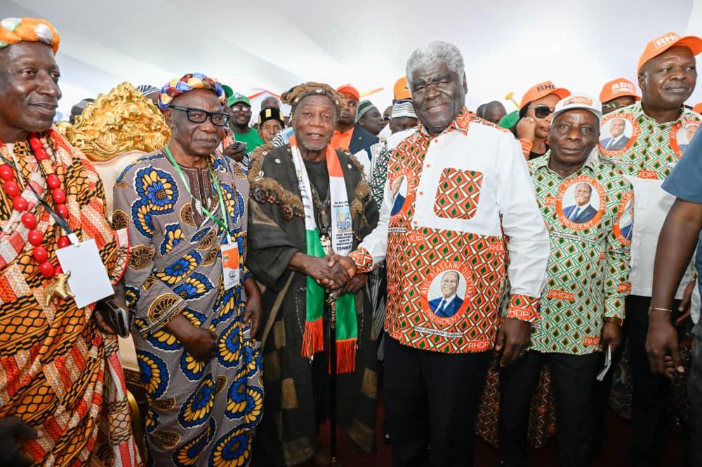 Présidentielle 2025 : Le Grand Ouest fait bloc derrière Alassane Ouattara