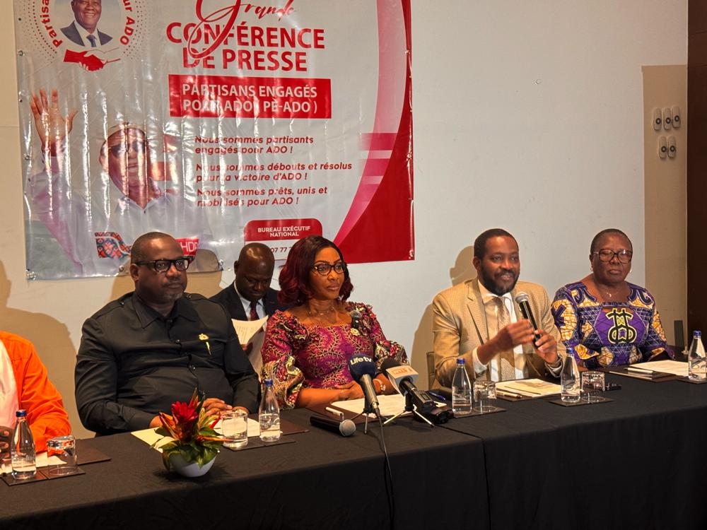 Présidentielle 2025 : le mouvement PE-ADO mobilisé pour  la victoire d’Alassane Ouattara