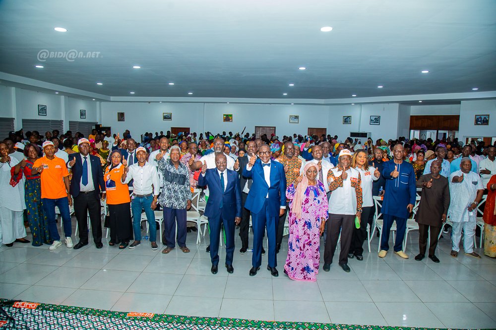 Présidentielle 2025 : le RHDP organise un meeting de soutien à son candidat à Treichville