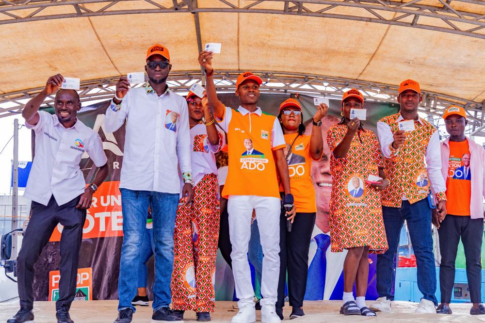 Présidentielle 2025: les jeunes et femmes militants du RHDP de commune de Treichville se mobilisent pour Alassane Ouattara