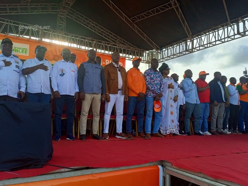 Présidentielle 2025: l’Union des Jeunes du Rhdp  s'engage à faire enrôler un million de personnes pour garantir la victoire à Ouattara 