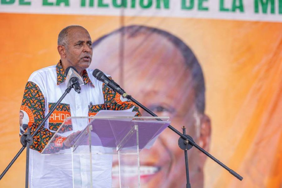 Présidentielle 2025 : Patrick Achi promet une victoire éclatante du candidat du RHDP au premier tour dans La Mé