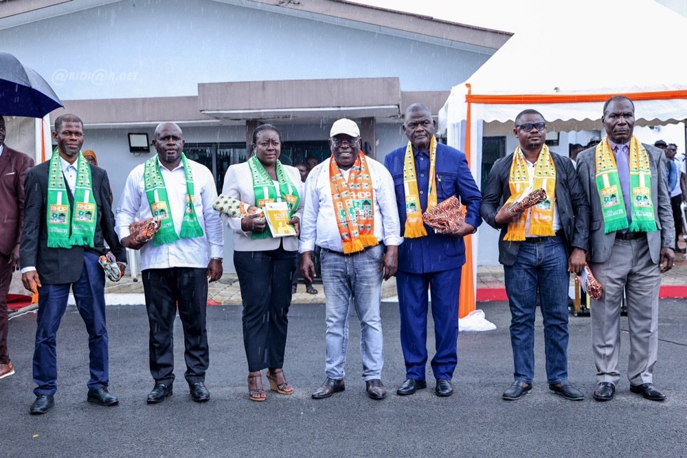 Présidentielle 2025 : plusieurs militants de l’opposition rejoignent le RHDP à Koumassi