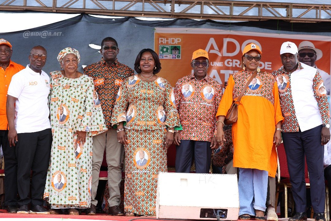 Présidentielle : Lancement officiel de la campagne du candidat du RHDP, Alassane OUATTARA, dans la région du Sud-Comoé