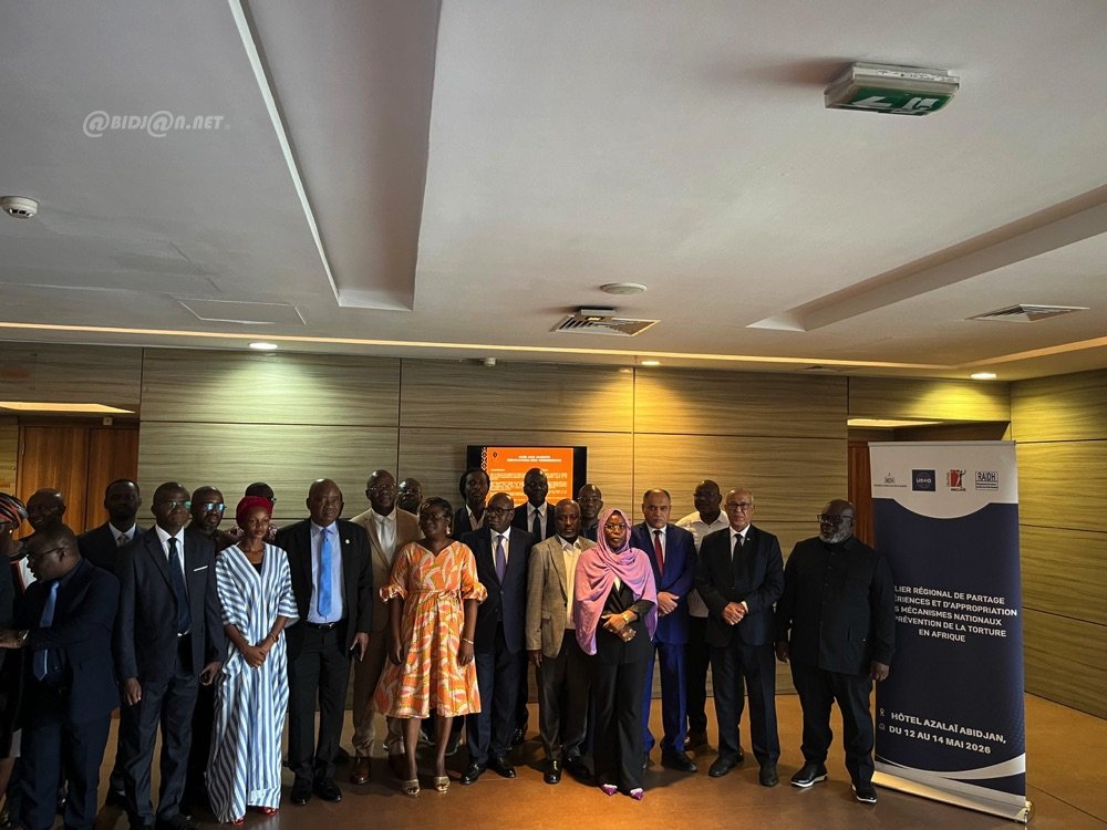 Prévention de la torture : des experts africains réunis à Abidjan pour accompagner la mise en place d’un mécanisme national en Côte d’Ivoire