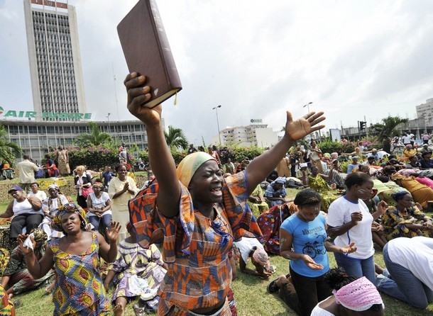 Les femmes et les jeunes de Dania, mobilisés pour Gbagbo