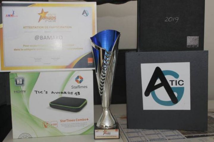 Troisième édition de Tic’s Awards: le prix du meilleur site d’information décerné à aBamako.com