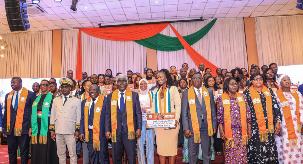 Prix Alassane Ouattara du Jeune entrepreneur émergent : 60 jeunes reçoivent un financement total de 300 millions de FCFA