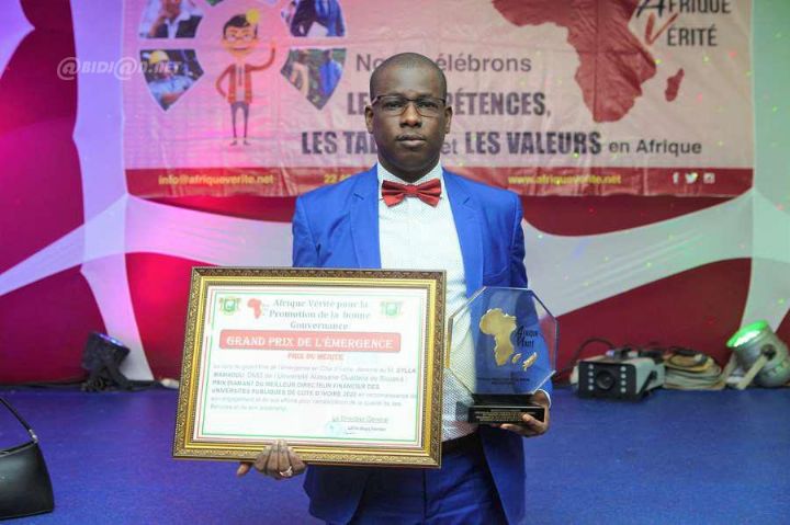 Promotion de la Bonne Gouvernance : Mahamadou SYLLA désigné meilleur DAF des Universités publiques de Côte d’Ivoire