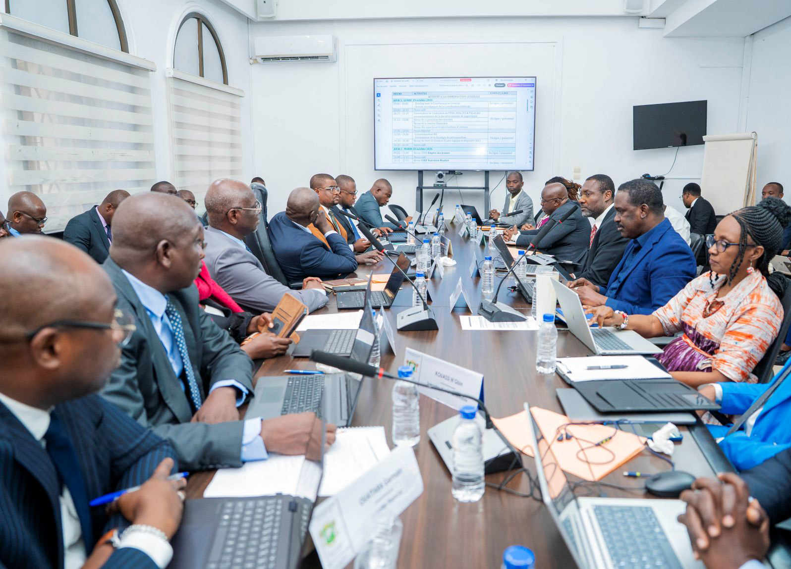 Programme social du gouvernement : la Coordination générale du PA-PSGouv et la BAD font le point en prélude à une mission de terrain du 21 au 26 octobre