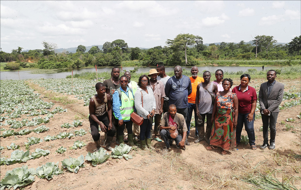 Programme social du Gouvernement : le Coordonnateur général, Non Karna Coulibaly, visite des réalisations sanitaires et agricoles dans le département de Toumodi