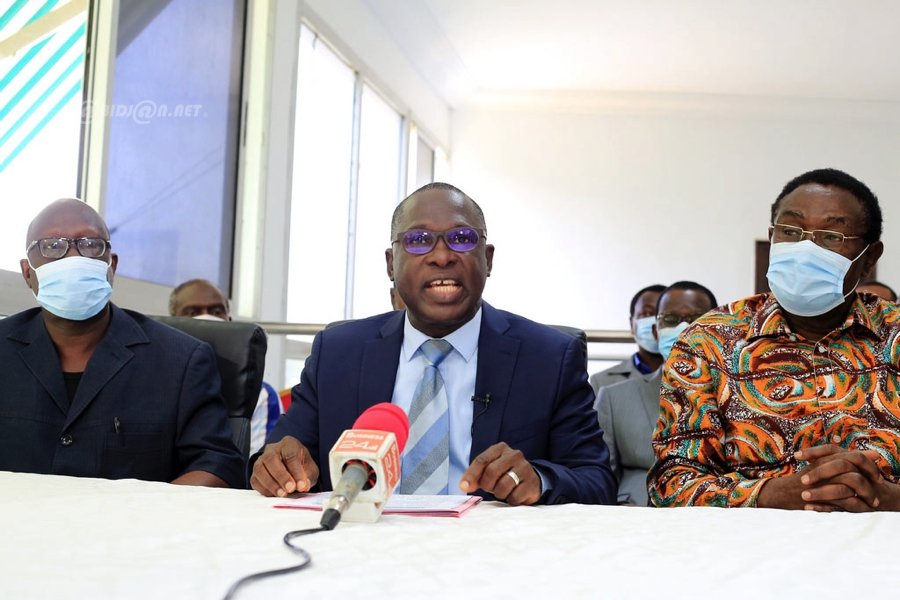 Declaration des eglises évangeliques reunies au sein de la Féderation des églises évangeliques de Côte d'Ivoire (FECI), de l'eglise methodiste unies de Côte d'Ivoire relative à l'