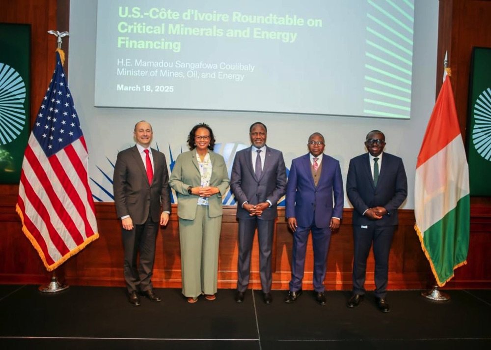 Promotion de l'industrie extractive : le ministre Mamadou Sangafowa-Coulibaly conclut sa mission à Washington avec des résultats positifs