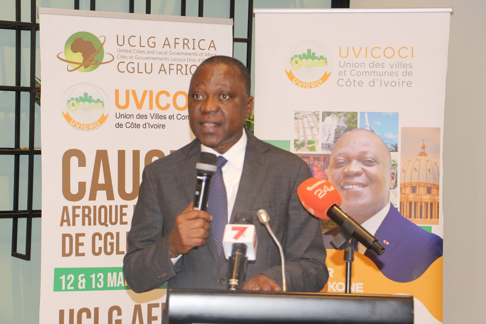 Promotion de la Décentralisation : le président de l’UVICOCI, Amadou Koné, appelle à un meilleur accès des villes africaines aux mécanismes de financement du développement