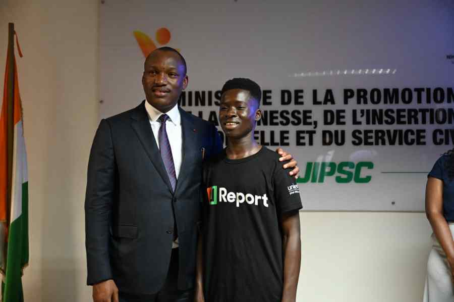 Promotion de la Jeunesse, civisme et citoyenneté: des Jeunes U-reporters font un plaidoyer au Ministre Mamadou Touré