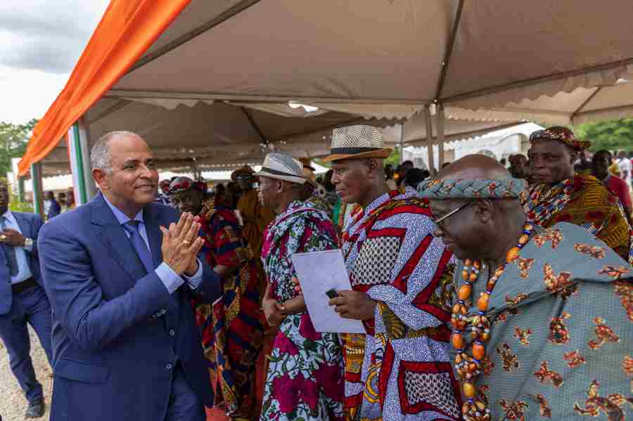 Promotion de la jeunesse : le Premier Ministre, Patrick Achi, lance officiellement les travaux de construction du Centre de service civique d'Adzopé