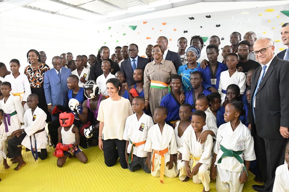 Promotion de la pratique des activités sportives : l’Agora d'Abobo inaugurée