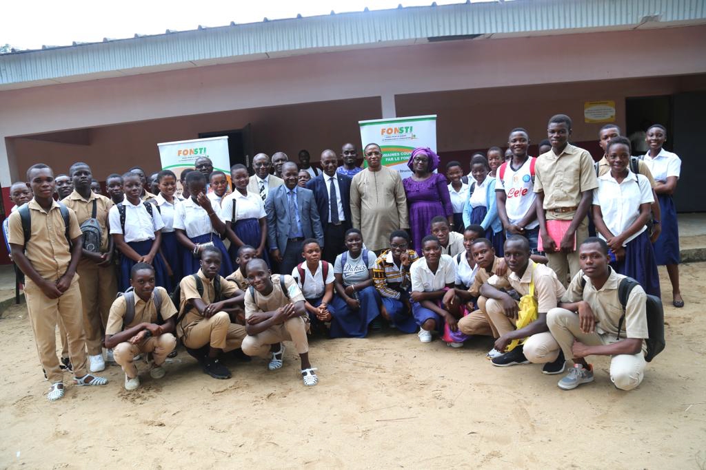 Science, Technology and Innovation (STI): FONSTI is raising awareness among students of Modern Konan Camille High School in Adiaké