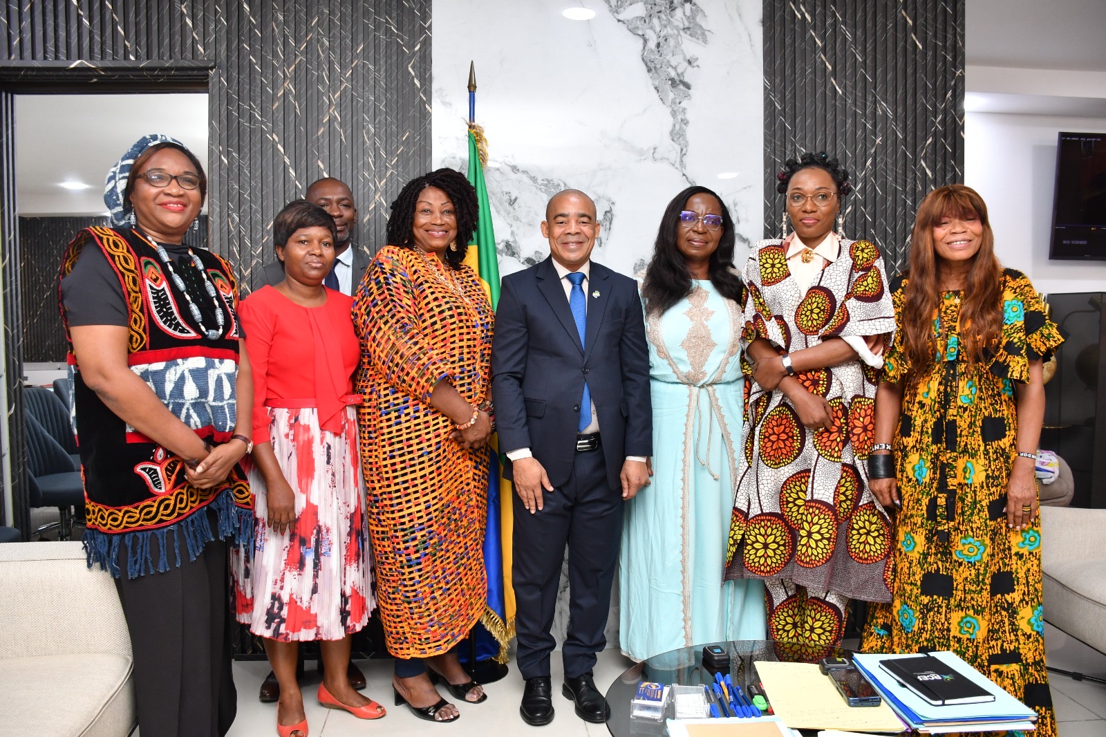 Promotion du sport féminin : L'Union des femmes reporters sportives d'Afrique sollicite l'appui des autorités gabonaises pour ses projets