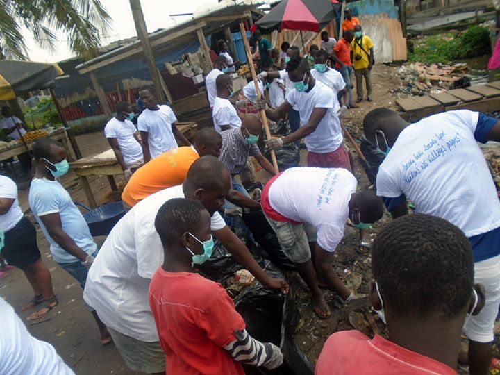 Opération village propre : M’Pouto fait peau neuve