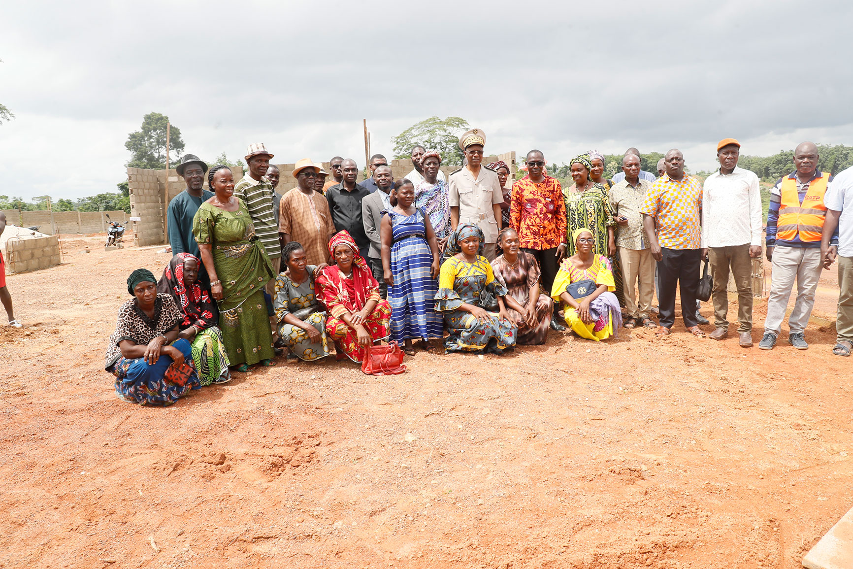  PSGOuv 2 : les travaux de construction du marché de proximité de Yakassé-Attobrou (région de la Mé) avancés à 55%