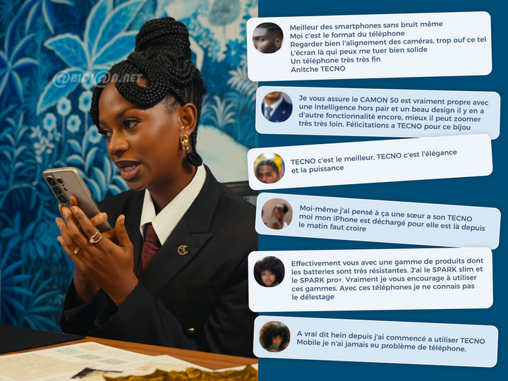 Publireportage/Téléphonie mobile : le CAMON 50 PRO séduit des utilisateurs à Abidjan