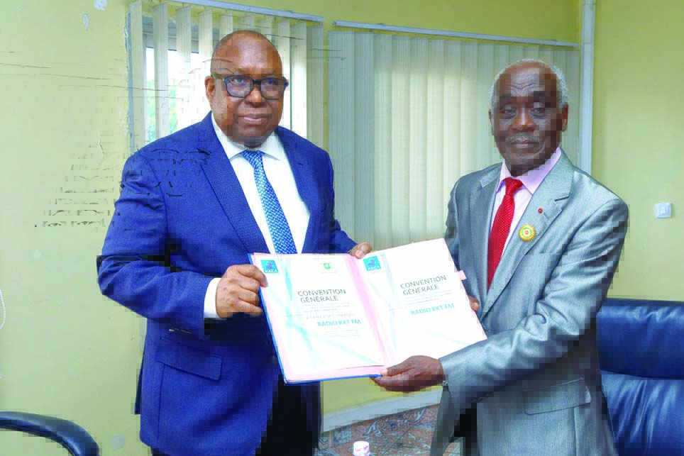 Radio KKT Fm de Taabo / Le maire N’gom signe la convention d’exploitation avec la HACA : « Taabo a besoin de cette radio pour la conduite des actions de développement »