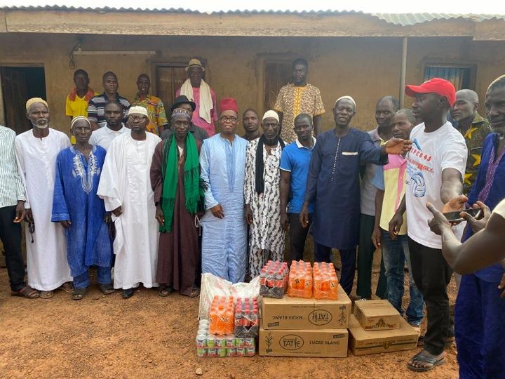 Ramadan 2021: les musulmans du canton Yocolo reçoivent des dons