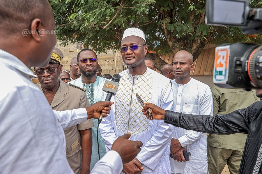 Fête de Ramadan : Moussa Sanogo sensibilise les populations de Touba à la lutte contre les occupations anarchiques d’espaces