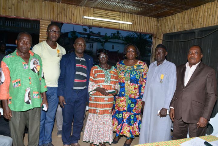 Toulepleu / 5 Militants RDR élevés dans les ordres Républicains