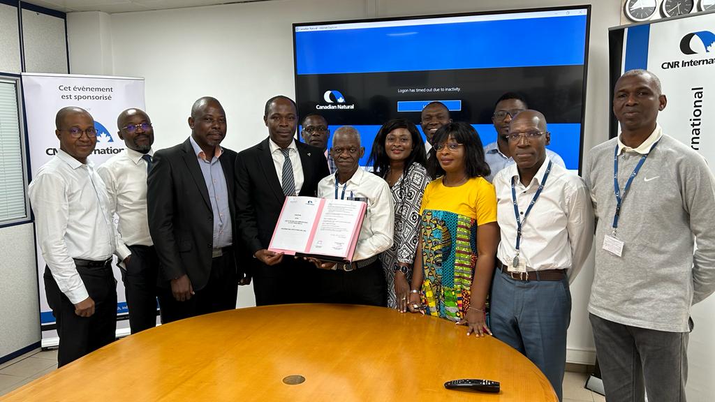 Reboisement du couvert forestier ivoirien: l’Institut National des Administrateurs de Côte d’Ivoire (INAD-CI) et Canadian Natural Ressources (CNR) signent une convention engageant CNR dans le Plan Vert