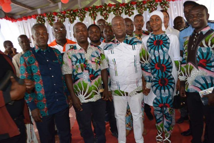 Municipales au Plateau 2018: Ouattara Dramane dit O.D offre un repas aux habitants de la cité policière