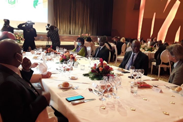 Le ministre Ally Coulibaly présente la vision officielle de la situation en Côte d’Ivoire en prélude a l’élection présidentielle