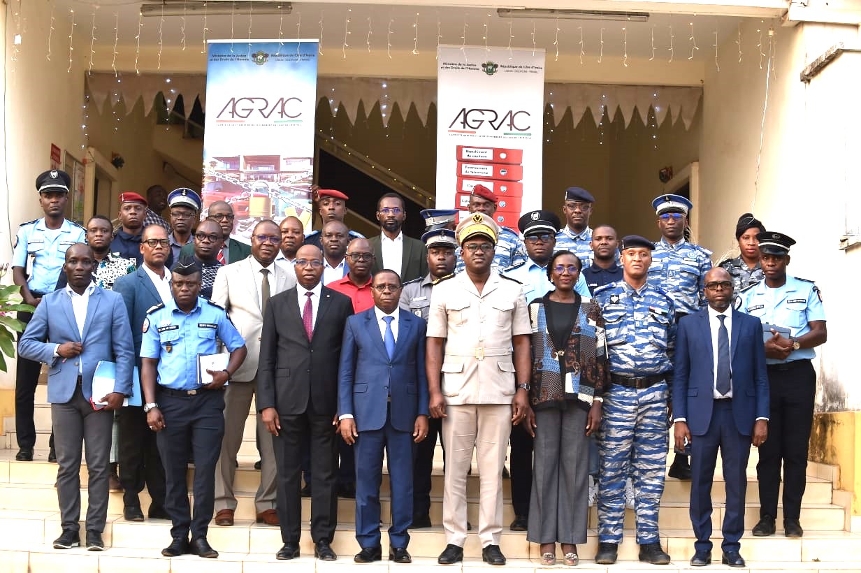 Recouvrement des avoirs criminels : l'AGRAC sensibilise les autorités administratives locales de Bouaké