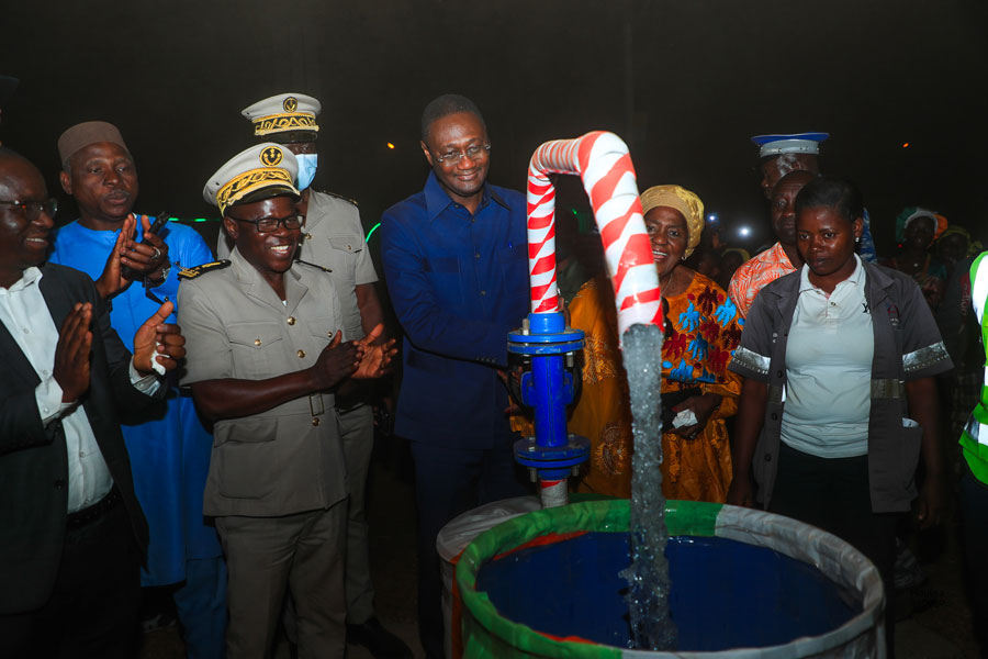 Région du Bafing : Moussa Sanogo inaugure des infrastructures de base à Ouaninou, Bêkôsso et Tiahoué