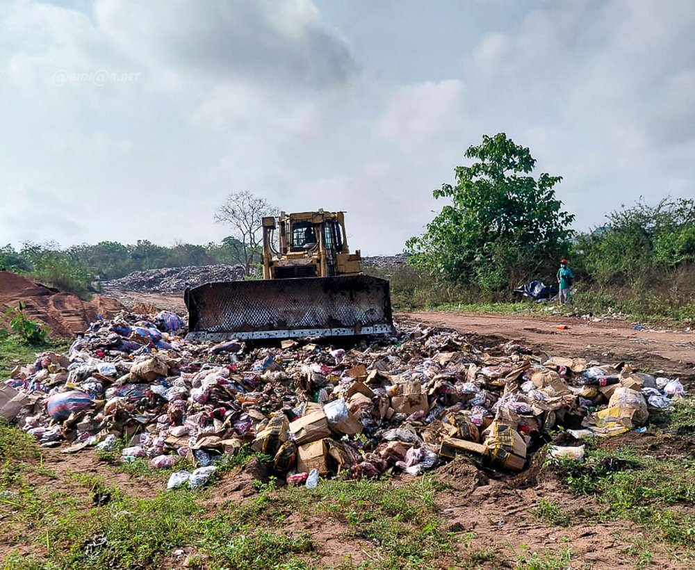 Région du Gbêkê : plus de 30 tonnes de produits périmés et avariés détruites pour une valeur de 110 millions FCFA