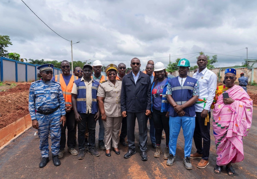 Région du Gbêkê / Programme jeunesse du gouvernement : le ministre Mamadou Touré à la rencontre des bénéficiaires de Béoumi