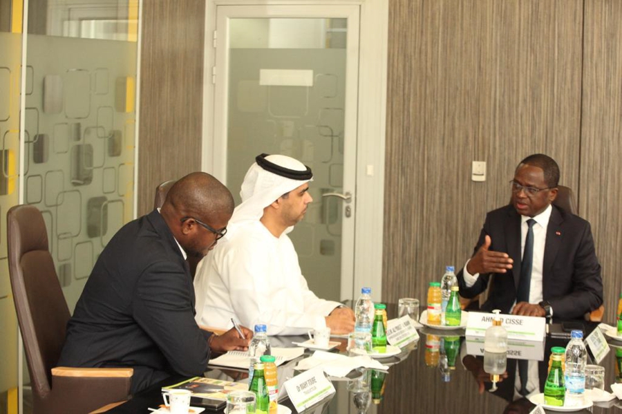 Relations d’affaires Côte d’Ivoire – Emirats Arabes Unis: le Président Ahmed Cissé souhaite la mise en place d’une dynamique de partenariat entre les secteurs privés ivoirien et émirati
