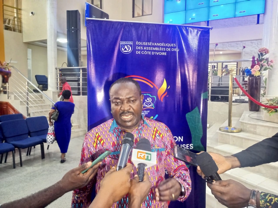 Religion l'église des Assemblées de Dieu de Côte d'Ivoire annonce les