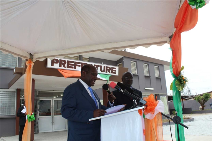 Allocution du Premier ministre à l’occasion de la remise officielle des locaux réhabilites de la préfecture de la région du Goh